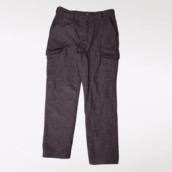 Cabela’s Dry-Plus Wool Lined Cargo Pants Outdoor Cold Weather Size 38R FLAWED - Picture 1 of 10